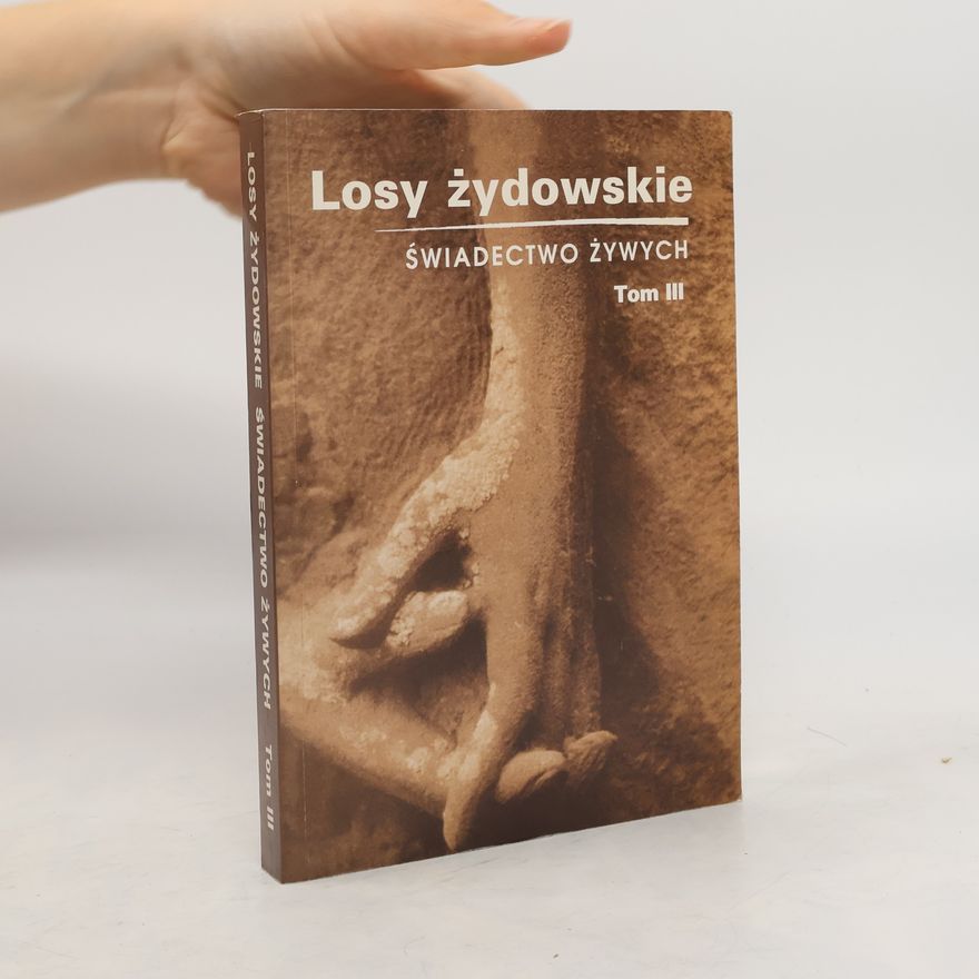 Marian Turski Losy żydowskie