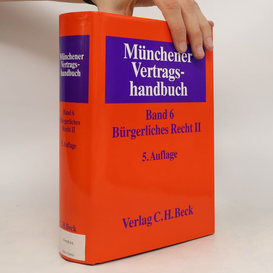 Thomas Kantenwein Münchener Vertragshandbuch