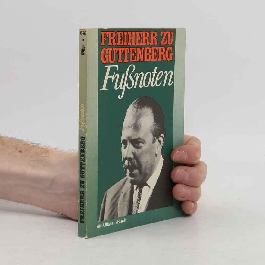 Karel Theodor z Guttenbergu Fussnoten