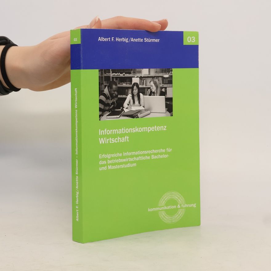 Anette Stürmer Informationskompetenz Wirtschaft