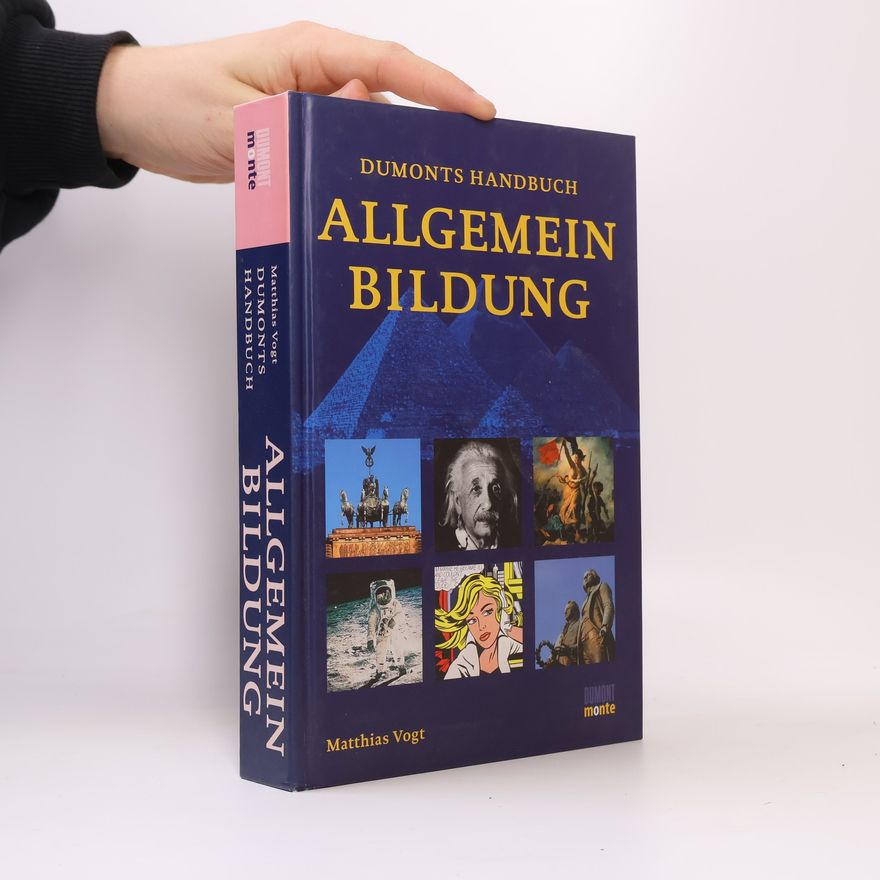 Matthias Vogt DuMonts Handbuch Allgemeinbildung