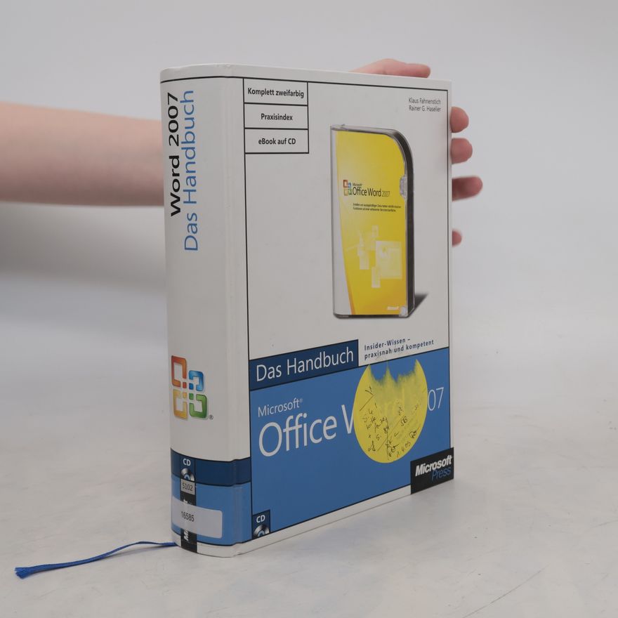 Klaus Fahnenstich Microsoft Office Word 2007 - das Handbuch