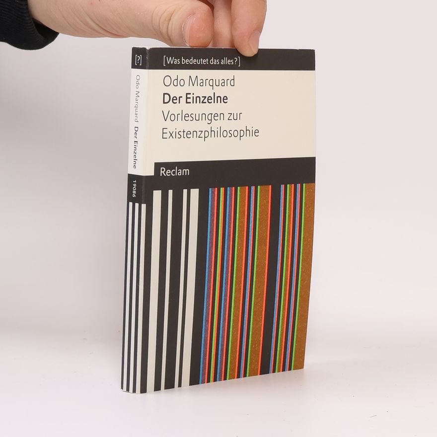Odo Marquard Der Einzelne