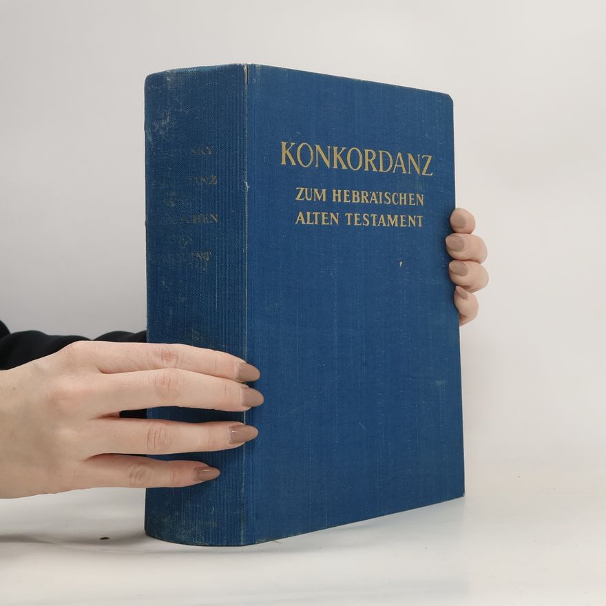 Gerhard Lisowsky Konkordanz zum hebräischen Alten Testament