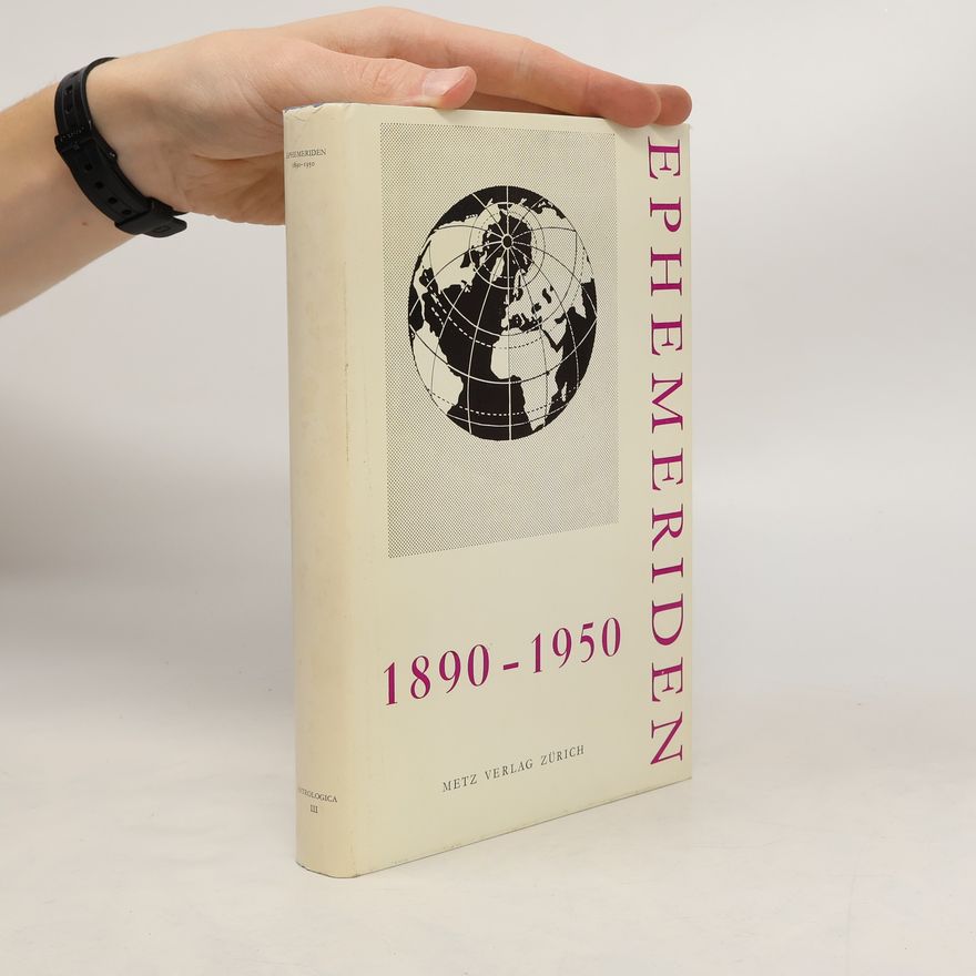Max Siegfried Metz Ephemeriden 1890-1950