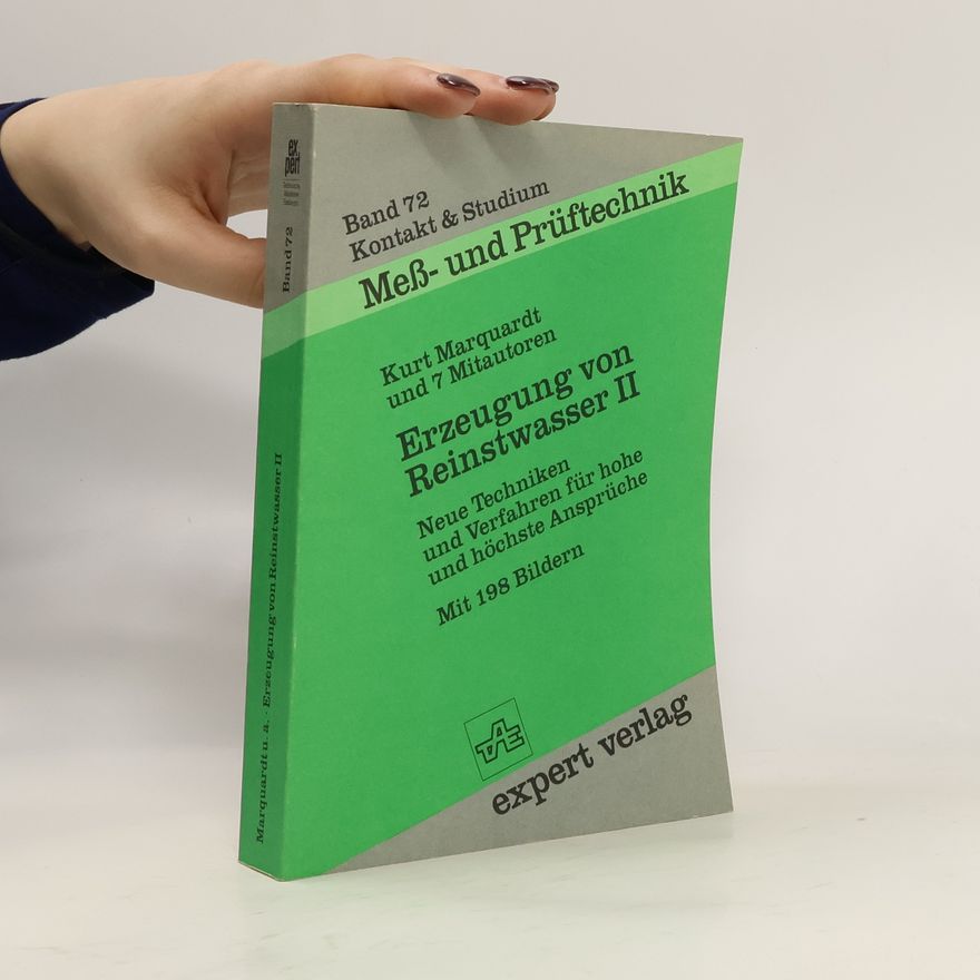Erhard Gajewski Erzeugung von Reinstwasser