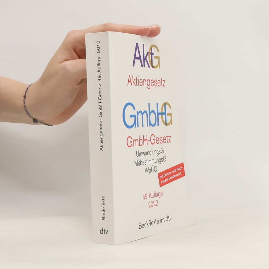dtv Verlagsgesellschaft Aktiengesetz, GmbH-Gesetz