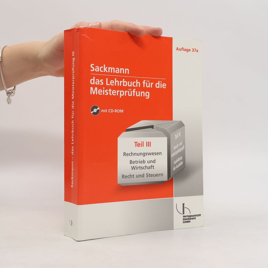 Dietmar Barfuss Sackmann - Das Lehrbuch Für Die Meisterprüfung