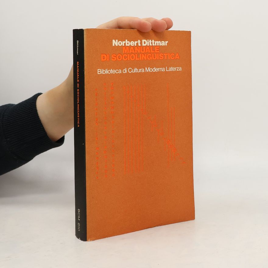 Norbert Dittmar Manuale di sociolinguistica