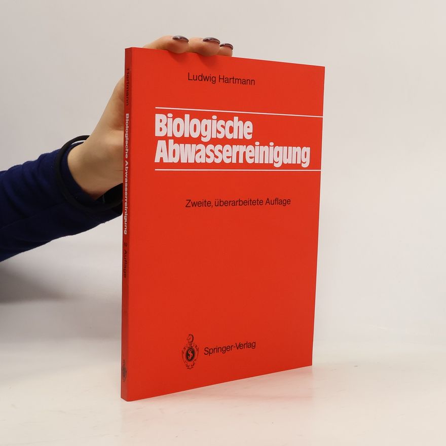 Ludwig Hartmann Biologische Abwasserreinigung