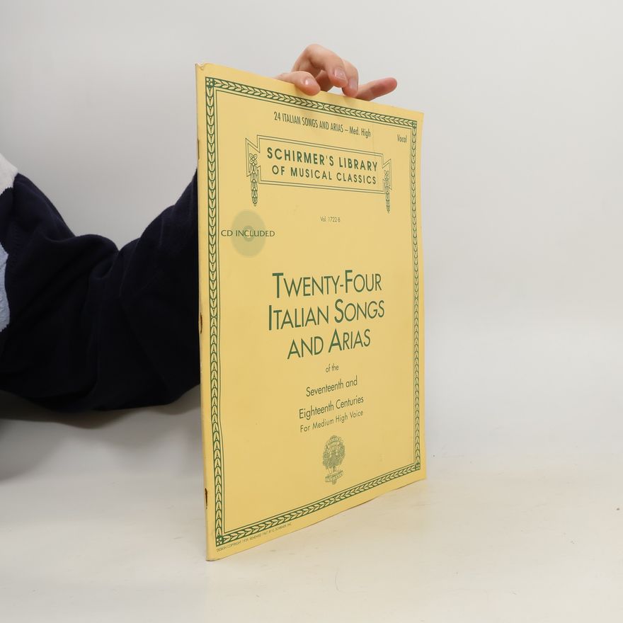 Hal leonard 24 Italian Songs & Arias of the 17th & 18th Centuries: Medium High Voice - Book with Online Audio