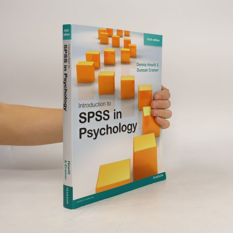 Duncan Cramer Introduction to SPSS in Psychology
