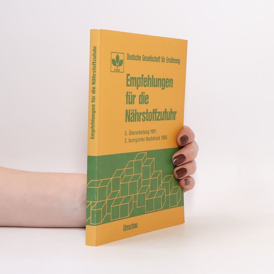 Autores varios Empfehlungen für die Nährstoffzufuhr