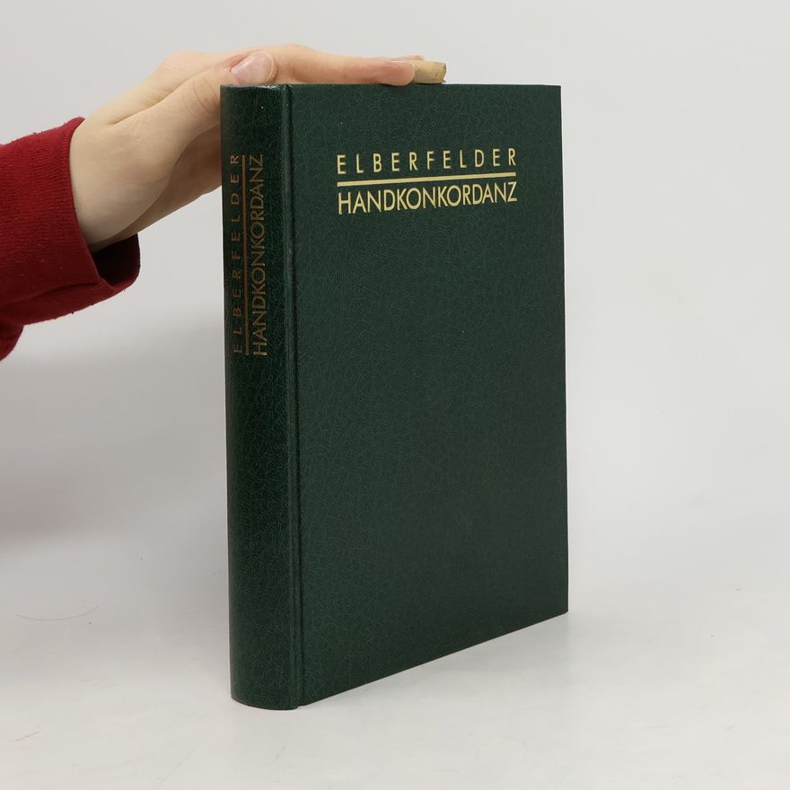 Various authors Elberfelder Handkonkordanz zur revidierten Elberfelder Bibel