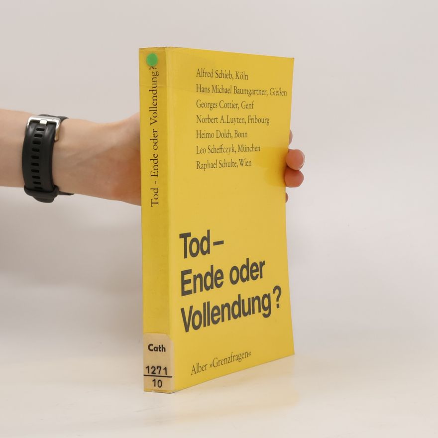 Norbert Luyten Tod, Ende oder Vollendung?
