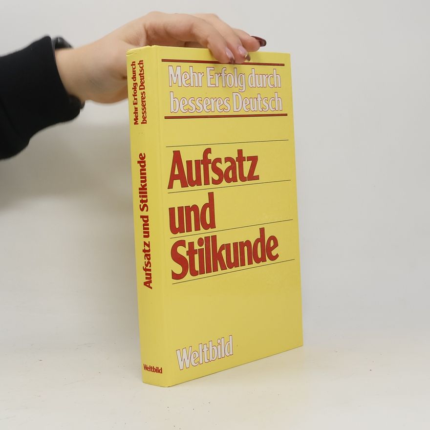 Autorenkollektiv Aufsatz und Stilkunde