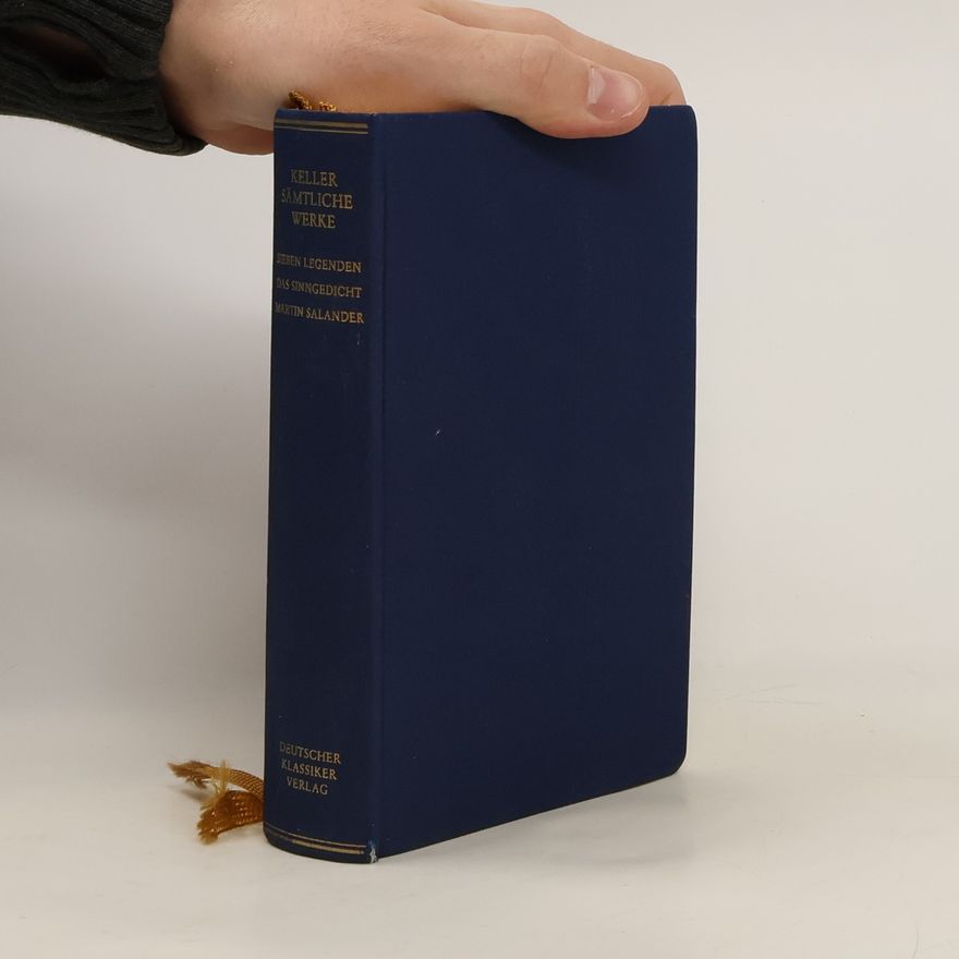 Gottfried Keller Sämtliche Werke in sieben Bänden. Band 6