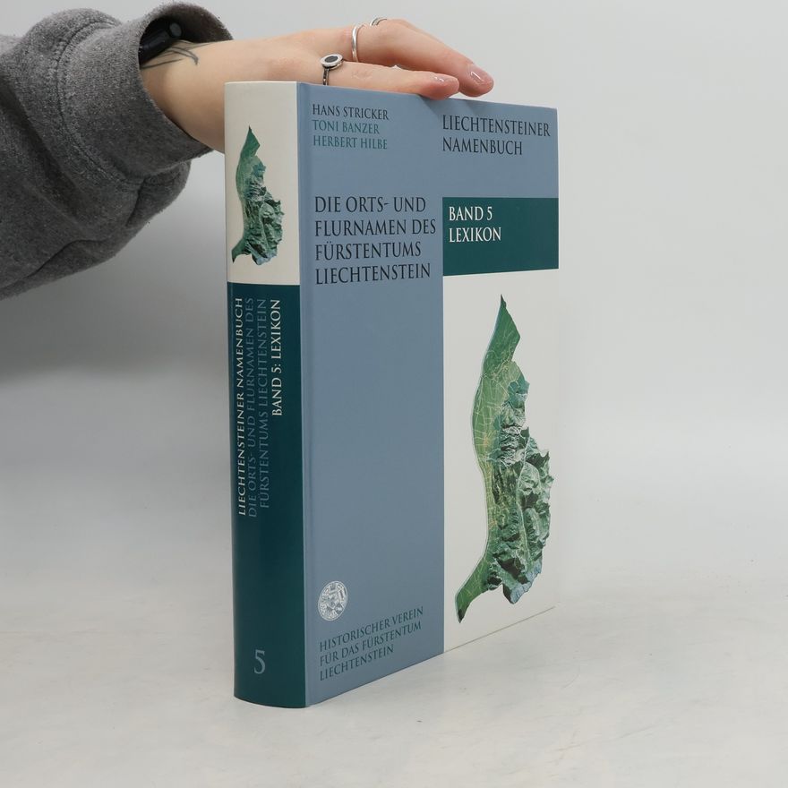 Hans Stricker Liechtensteiner Namenbuch
