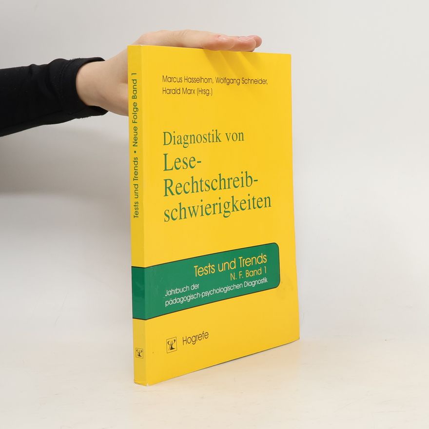 Marcus Hasselhorn Diagnostik von Lese-Rechtschreibschwierigkeiten