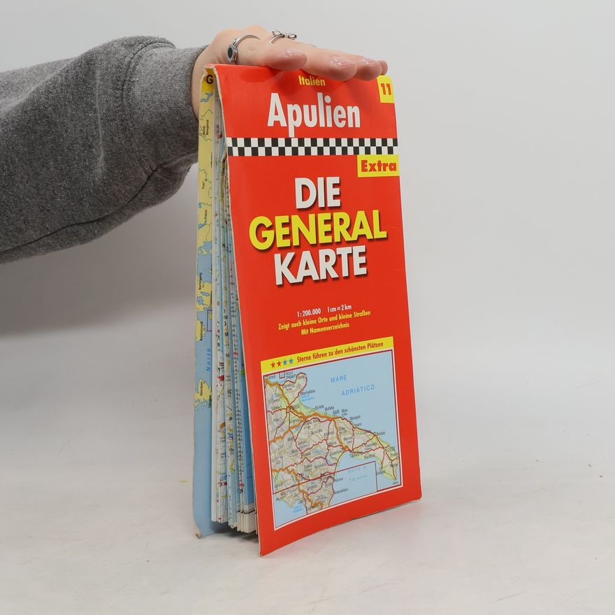 Kolektiv autorů Die General karte. Italien