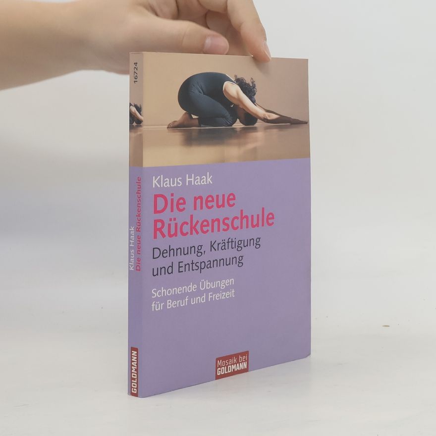 Werner Haak Die neue Rückenschule