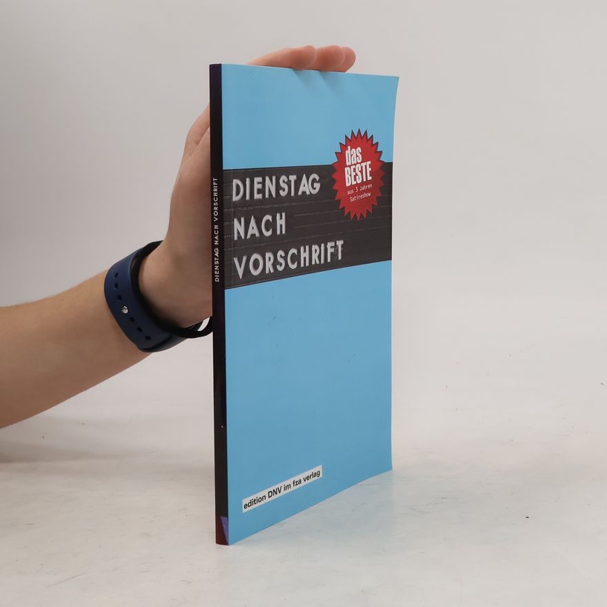 Johannes C. Hoflehner Dienstag nach Vorschrift