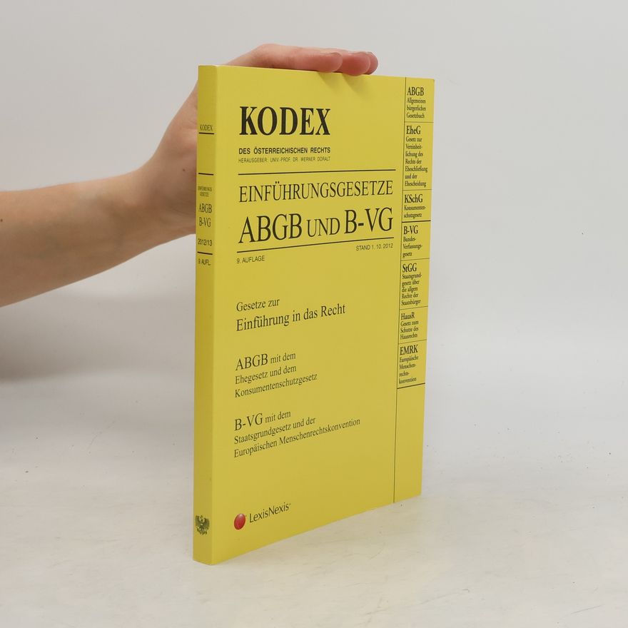 Franz Mohr Einführungsgesetze ABGB und B-VG