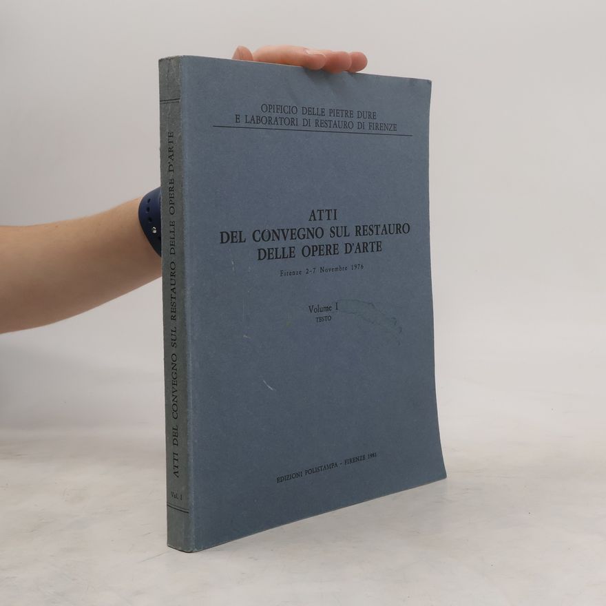 Kolektiv autorů Atti del Convegno sul restauro delle opere d'arte