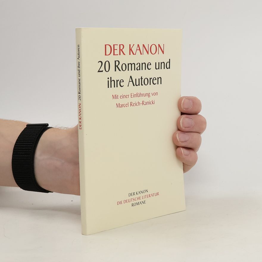 Autorenkollektiv Der Kanon. 20 Romane und ihre Autoren