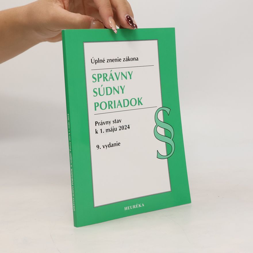 Collectif d'auteurs Úplné znenie zákona Správny súdny poriadok