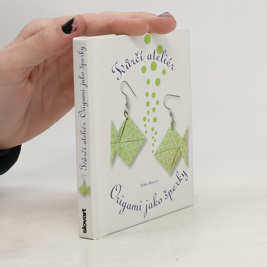 Didier Boursin Origami jako šperky: Tvůrčí ateliér