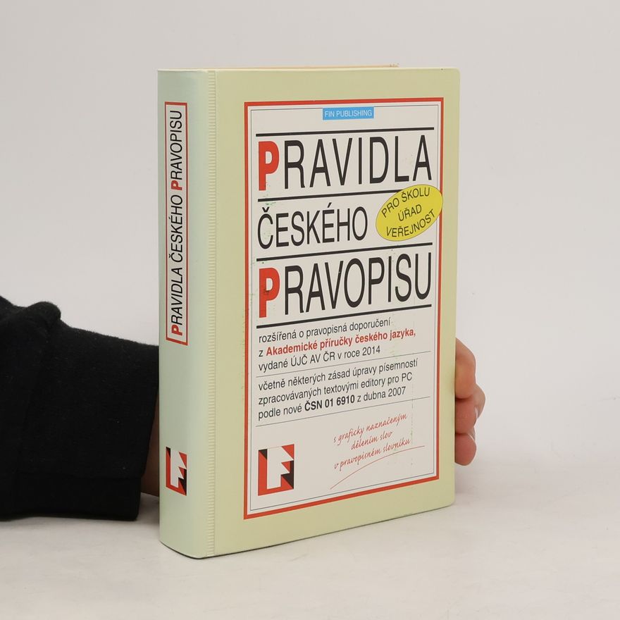Various authors Pravidla českého pravopisu