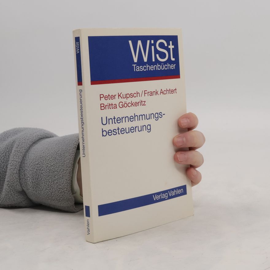 Peter Kupsch Unternehmungsbesteuerung
