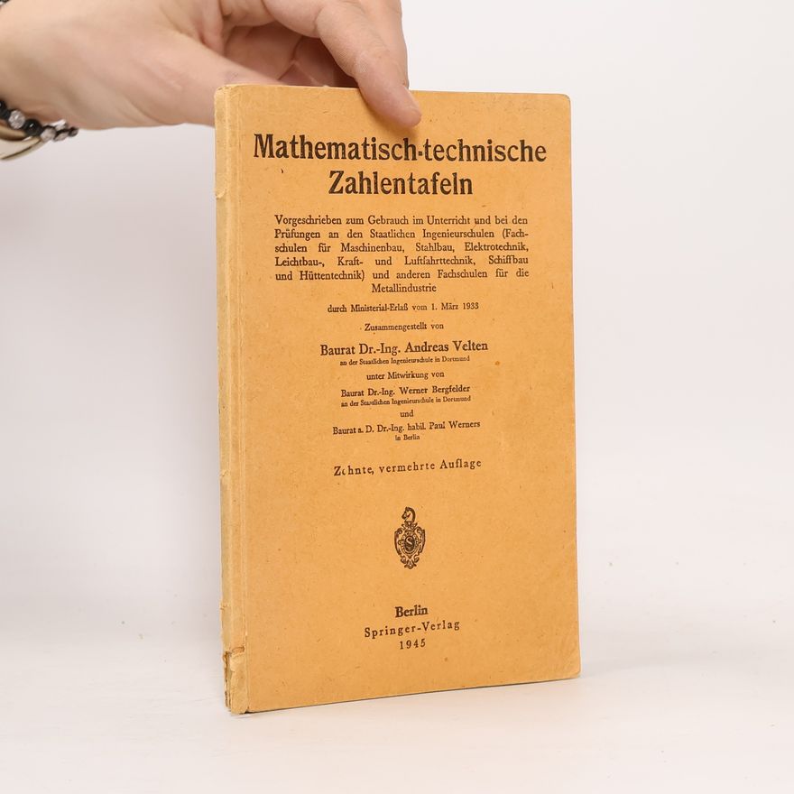 Paul Werners Mathematisch-Technische Zahlentafeln