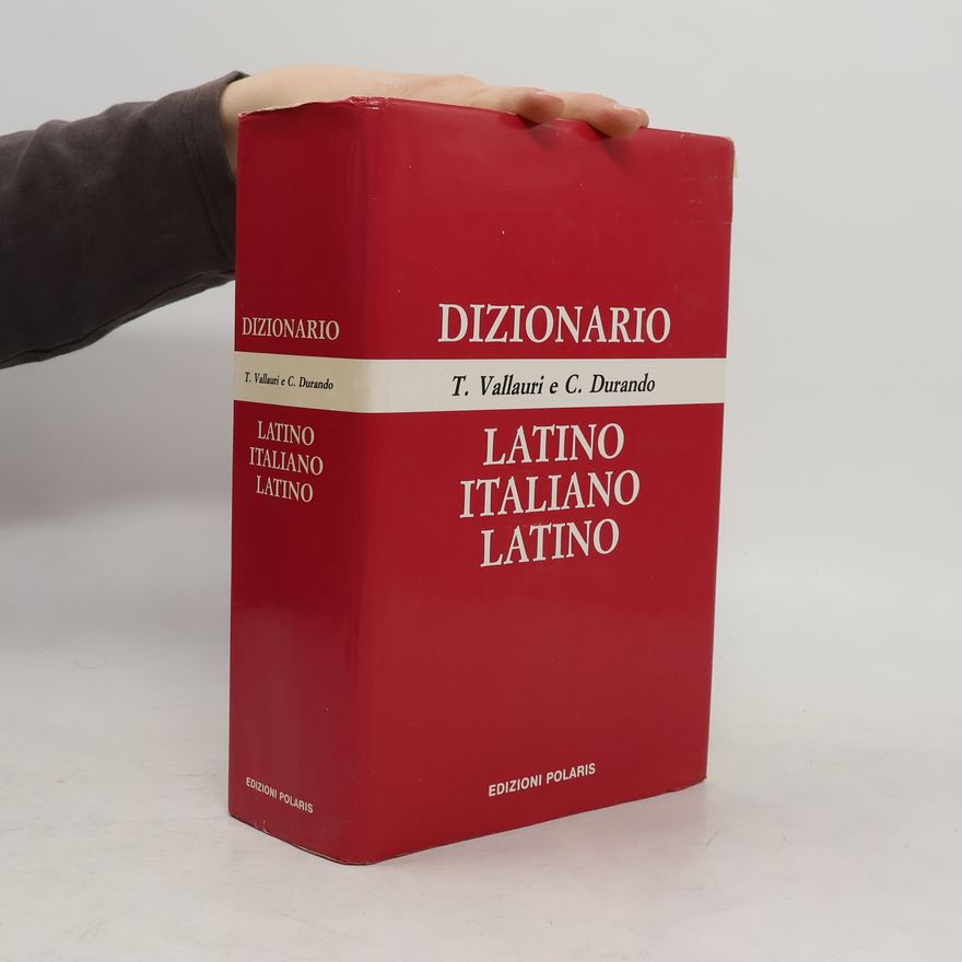 C. Durando Dizionario Latino, Italiano, Latino
