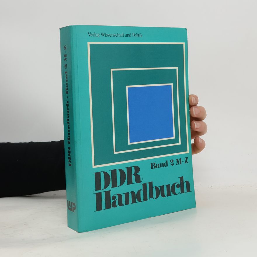 Hartmut Zimmermann DDR-Handbuch Band 2 M-Z