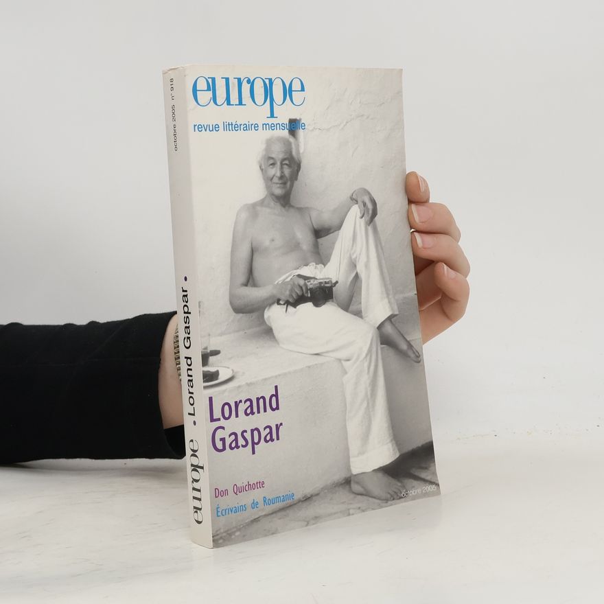 Madeleine Renouard Revue Europe 918. Lorand Gaspar