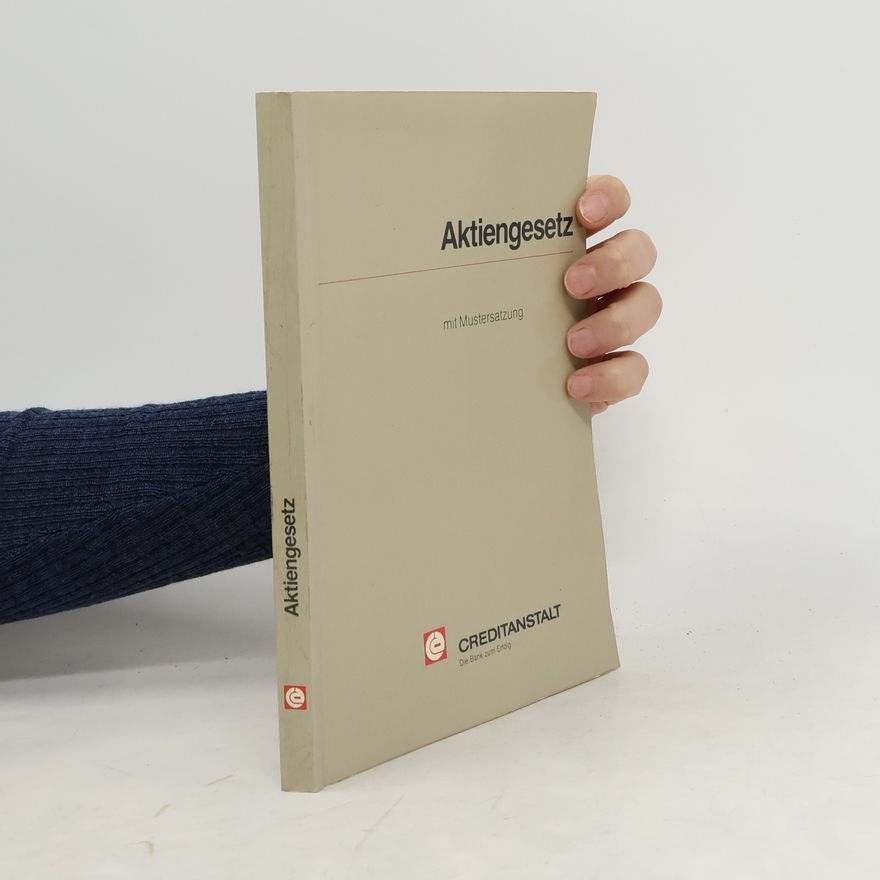 Autorenkollektiv Aktiengesetz