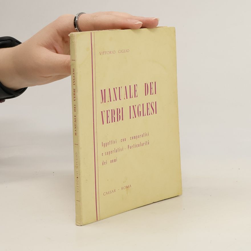 Vittorio Giglio Manuale dei verbi inglesi