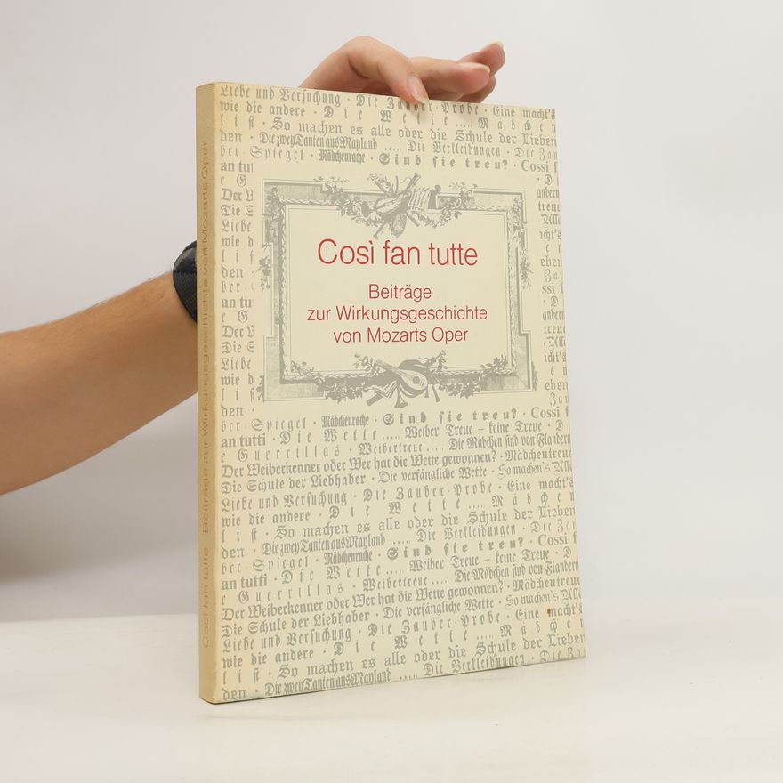 Susanne Vill Così fan tutte