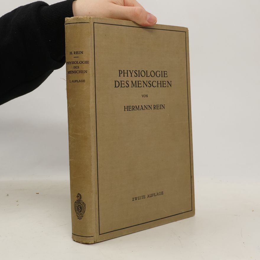 Robert Franz Schmidt Physiologie des Menschen