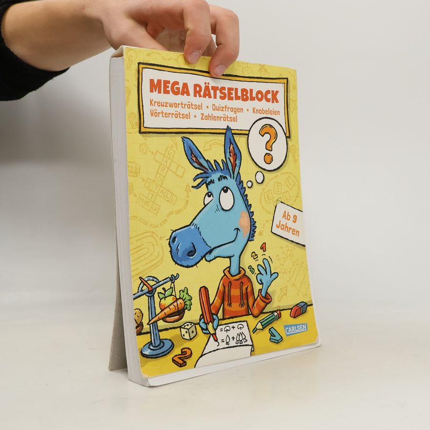 Lucia Fischer Mega Rätselblock - Kreuzworträtsel, Quizfragen, Knobeleien, Wörterrätsel, Zahlenrätsel