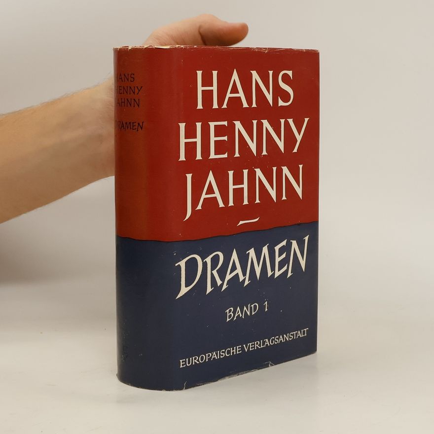 Hans Henny Jahnn Dramen I
