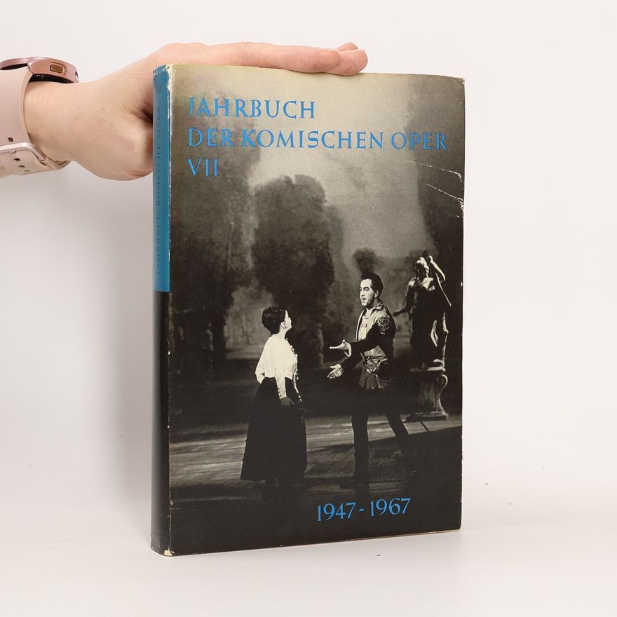 Autores varios Jahrbuch der Komischen Oper VII. 1947-1967