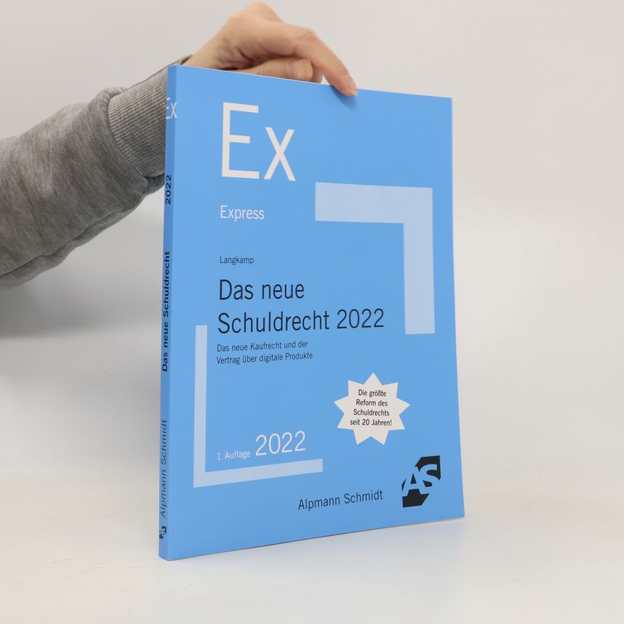 Tobias Langkamp Das neue Schuldrecht 2022