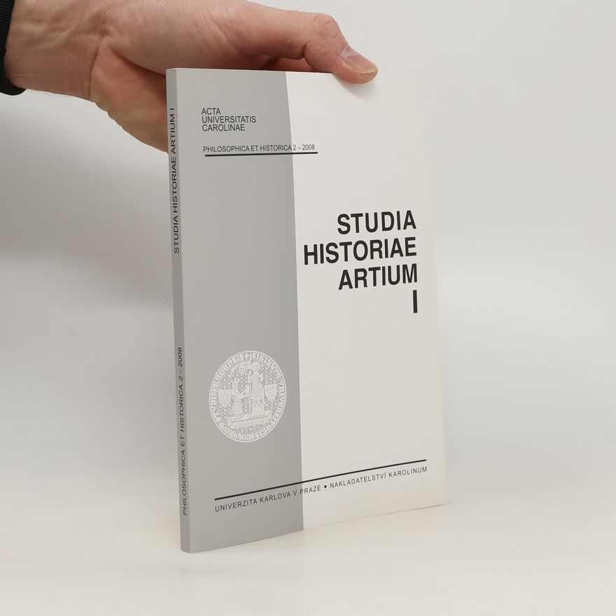 Marie Klimešová Judlová Studia historiae artium I