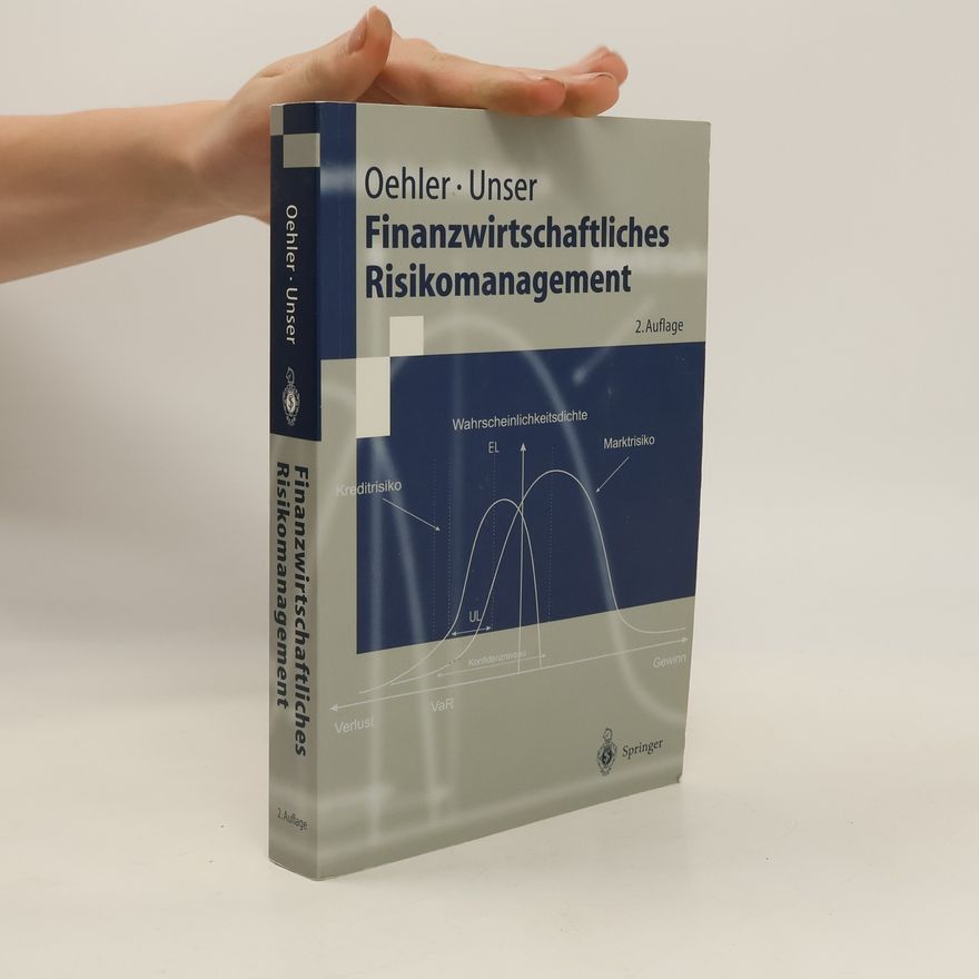 Andreas Oehler Finanzwirtschaftliches Risikomanagement
