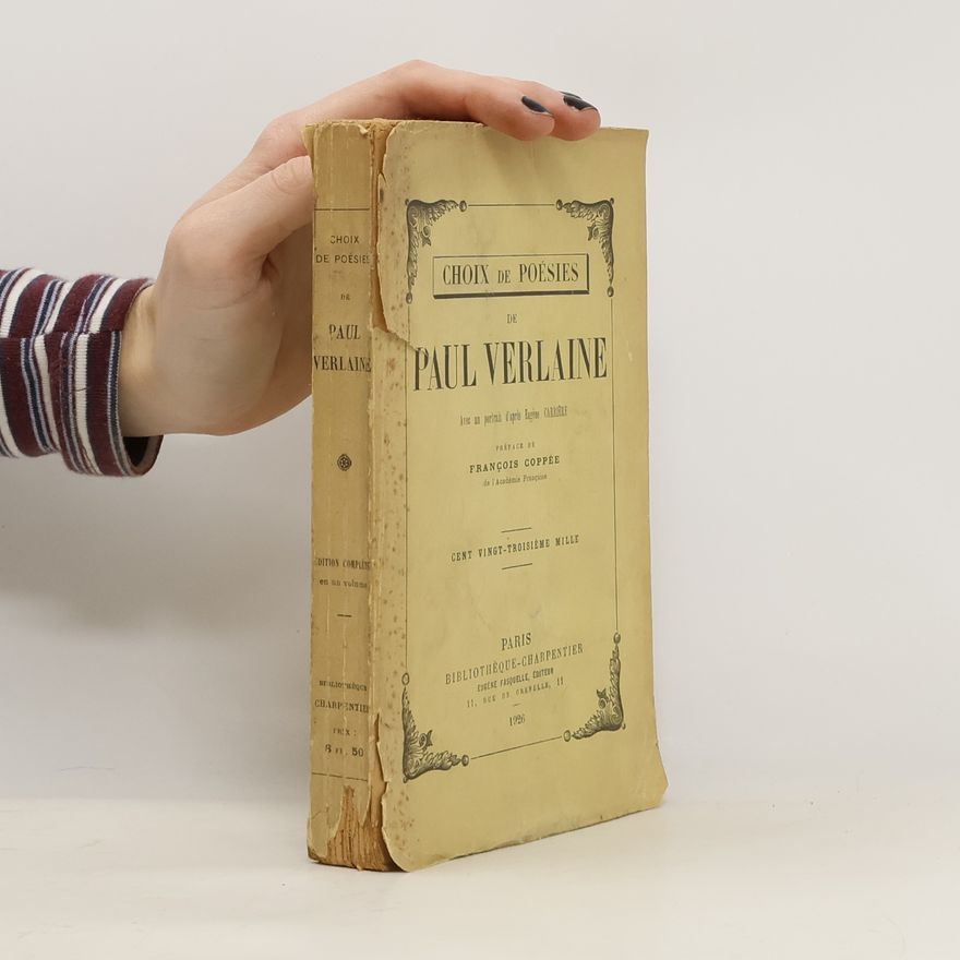 Paul Verlaine Choix de poésies