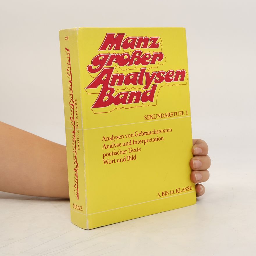 Autorenkollektiv Manz grosser Analysenband