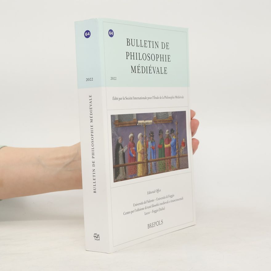 Société Internationale pour l'Étude de la Philosophie Médiévale Bulletin de philosophie médiévale